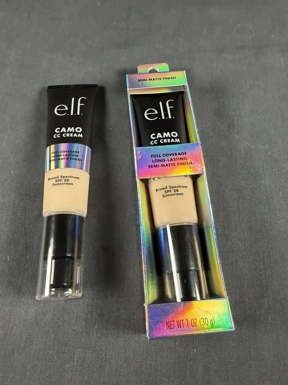 (2) Elf Camo CC Cream FAIR 125 C - semi Matte Finish Exp 7/2026++